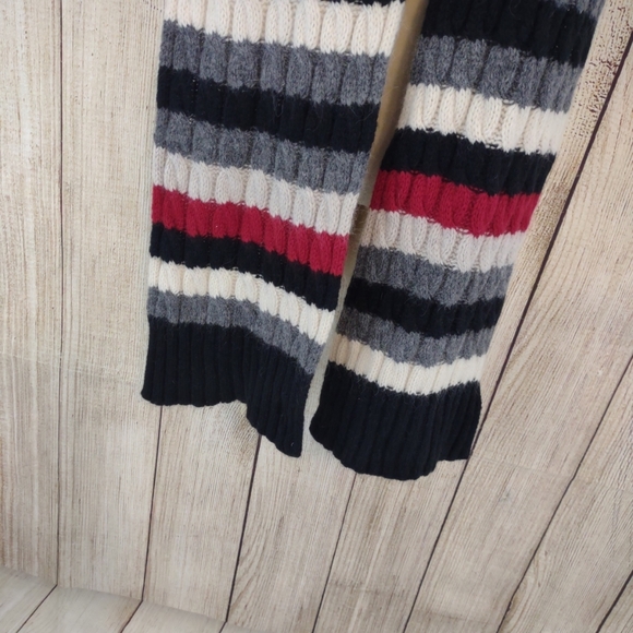 Lauren Ralph Lauren wool rabbit hair cable knit scarve - Picture 6 of 11